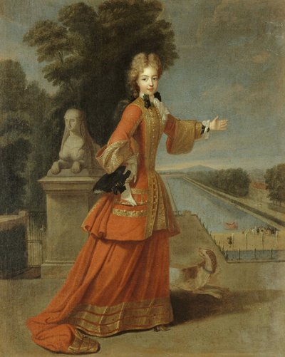 Porträt von Marie Adélaïde von Savoyen, Herzogin von Burgund von Pierre Gobert