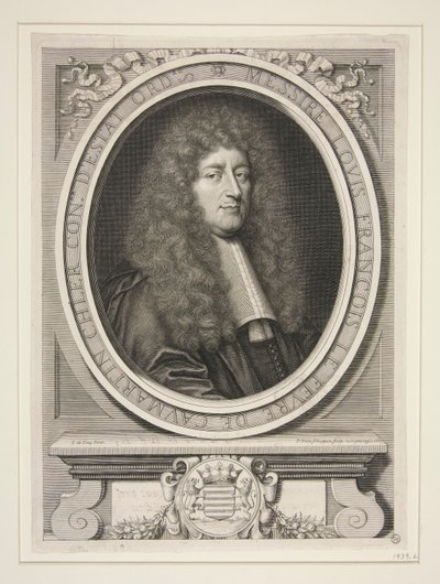 Louis François le Fèvre de Caumartin (1624-1687) von Pierre Louis van Schuppen