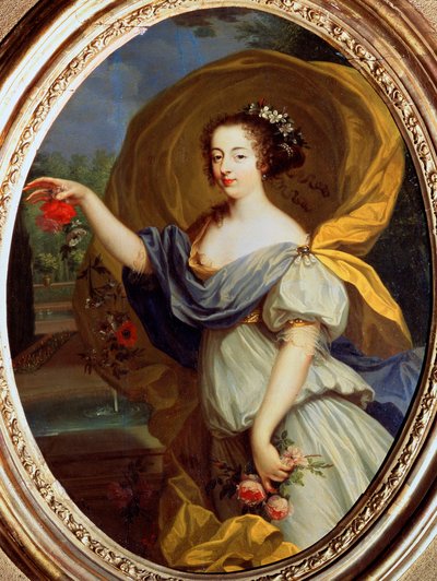 Porträt der Herzogin de la Valliere als Flora, 17. Jahrhundert von Pierre Mignard