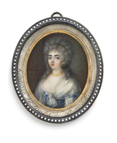 Stéphanie Félicité Ducrest de Saint-Aubin, Comtesse de Genlis von Pierre Noel Violet