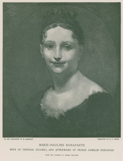 Marie-Pauline Bonaparte von Pierre Paul Prudhon