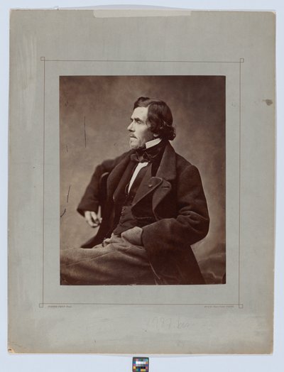 Porträt von Delacroix von Pierre Petit