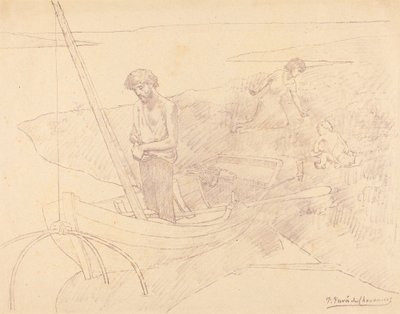 Der arme Fischer von Pierre Puvis de Chavannes