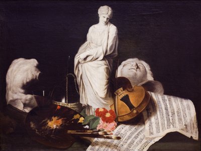 Künstlerfantasie, 1701-50 von Pierre Subleyras