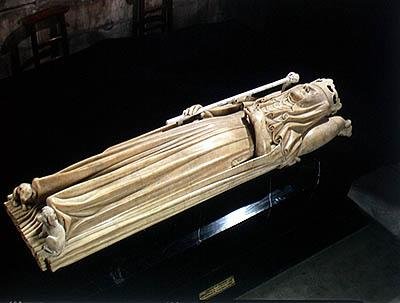 Grab von Isabella von Bayern (1371-1435) von Pierre de Thury