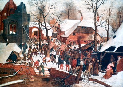 Die Anbetung der Könige von Pieter Bruegel the Elder