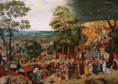 Christus trägt das Kreuz von Pieter Brueghel the Younger