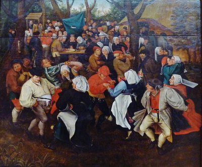Der Hochzeitstanz von Pieter Brueghel the Younger