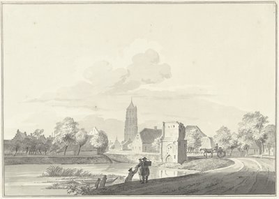 Überreste des Fährtors in Heukelom von Pieter Jan van Liender