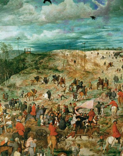 Jesus trägt das Kreuz von Pieter the Elder Bruegel