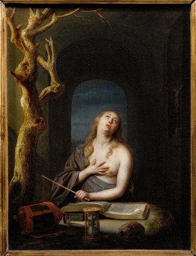 Die reuige heilige Magdalena von Pieter van Slingelandt
