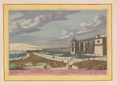 Ansicht des Hieronymus-Klosters in Belém von Pieter van den Berge