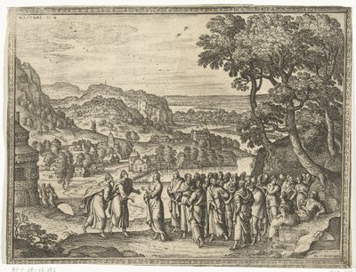 Christus antwortet den Jüngern des Johannes von Pieter van der Borcht (I)