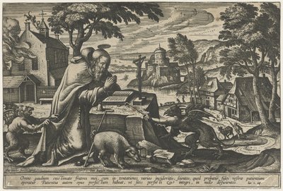 Die Versuchung des heiligen Antonius von Pieter van der Borcht (I)