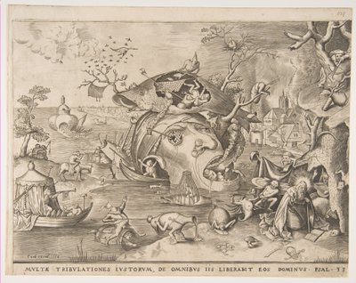 Die Versuchung des heiligen Antonius, 1556 von Pieter van der Heyden