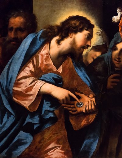 Die Tributzahlung, ca. 1650/60 von Pietro (1605-78) Della Vecchia