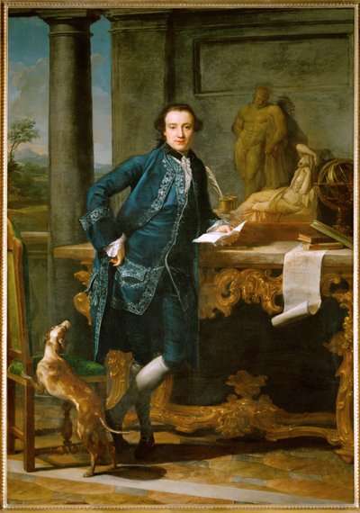Charles John Crowle, ein Gentleman auf seiner "Grand Tour" von Pompeo Girolamo Batoni