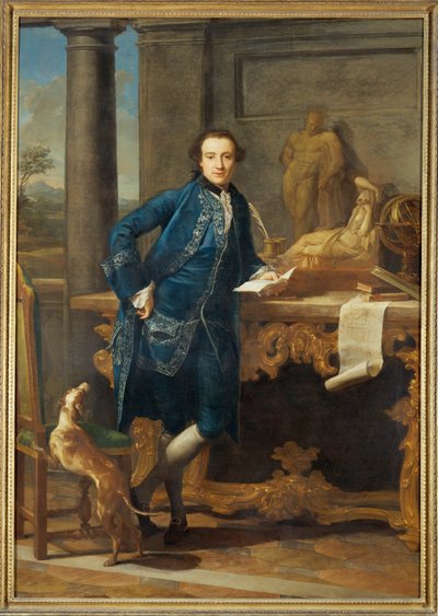 Charles John Crowle, Kunstliebhaber von Pompeo Girolamo Batoni
