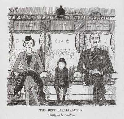 Der britische Charakter, Fähigkeit zur Rücksichtslosigkeit von Pont (1908 40)