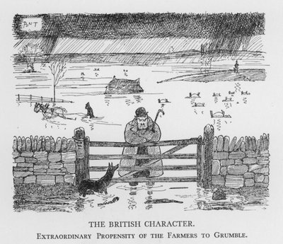 Der britische Charakter, Außergewöhnliche Neigung der Bauern zum Meckern von Pont