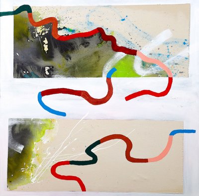 Bunte gewundene Linien von Poonam Choudhary