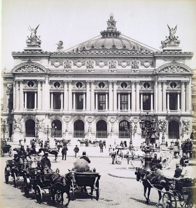 Die Oper, Paris, 14. Mai 1893 von Portuguese Photographer