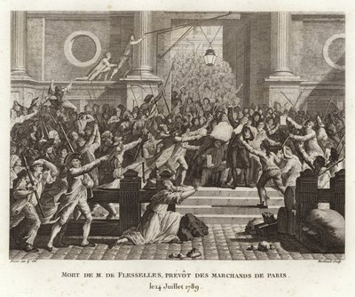 Der Tod von Jacques de Flesselles von Prieur