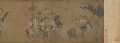 Cai Wenji kehrt nach China zurück, 17.-18. Jahrhundert von Qing Dynasty Chinese School
