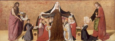 Die Jungfrau der Barmherzigkeit der Familie Cadard, 1453 von Quarton