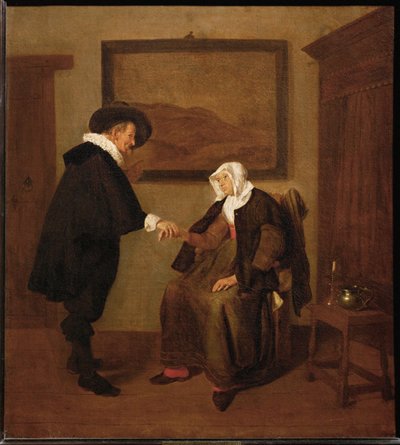 Die Konsultation von Quiringh Gerritsz. van Brekelenkam
