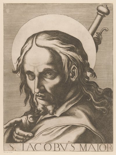 Heiliger Jakobus der Ältere von Raffaello Schiaminossi