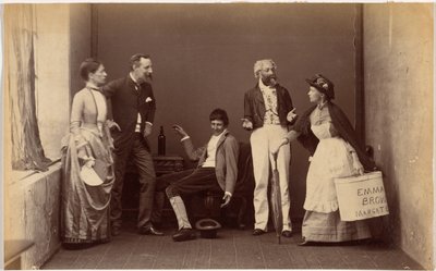 Fantasiegruppe, Indore I von Raja Deen Dayal