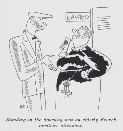 Illustration für "But Gentlemen Marry Brunettes" von Anita Loos von Ralph Barton