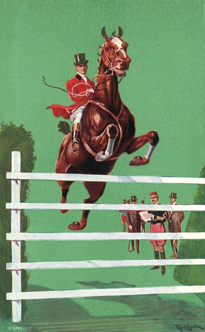 International Horse Show, Olympia, London, Juni 1908 von Ralph Cleaver