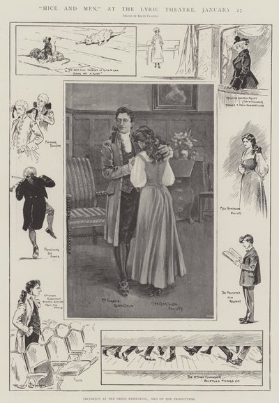 Mäuse und Menschen, im Lyric Theatre, 27. Januar von Ralph Cleaver