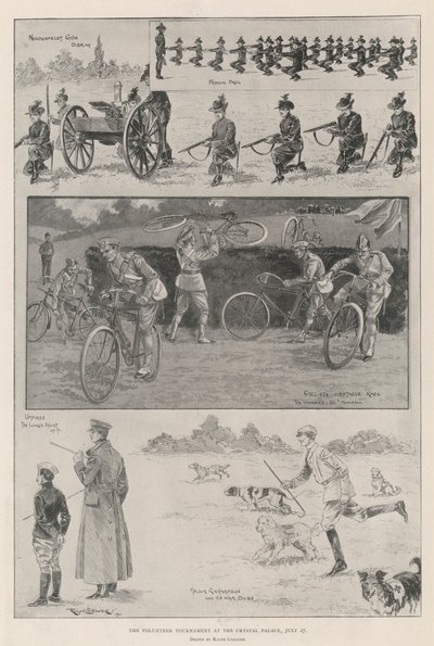 Das Freiwilligenturnier im Crystal Palace, 27. Juli von Ralph Cleaver