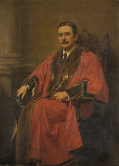 Porträt von Stadtrat John Robert Lawson, J.P. von Ralph Hedley