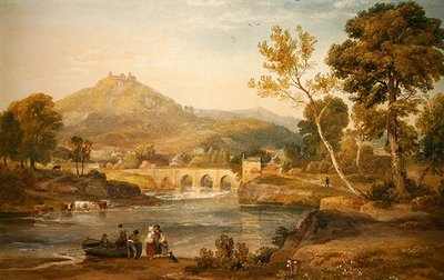 Llangollen, Wales von Ramsay Richard Reinagle