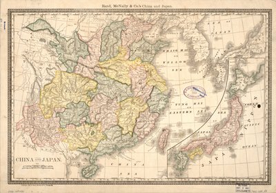 China und Japan von Rand McNally and Company