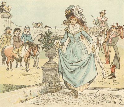 Reite ein Steckenpferd nach Banbury Cross von Randolph Caldecott
