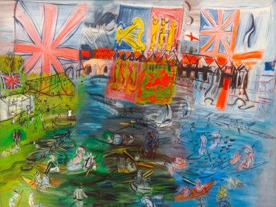 Henley, Flaggenregatta von Raoul Dufy