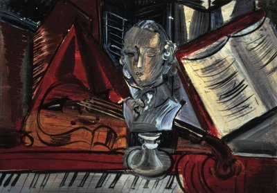 Hommage an Wolfgang Amadeus Mozart von Raoul Dufy
