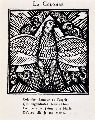 Die Taube - in „Le Bestiaire ou cortège d