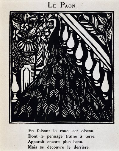 Der Pfau - in „Le Bestiaire ou cortège d