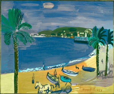 Nizza, die Engelsbucht von Raoul Dufy