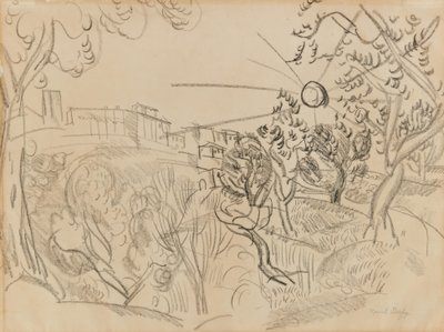 Olivenbäume in der Provence von Raoul Dufy