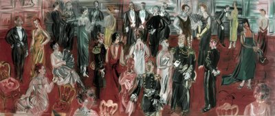 Offizielle Empfang von Raoul Dufy