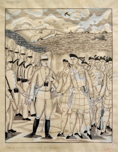 Zuerst schießen von Raoul Dufy