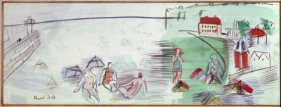 Der Strand von Raoul Dufy