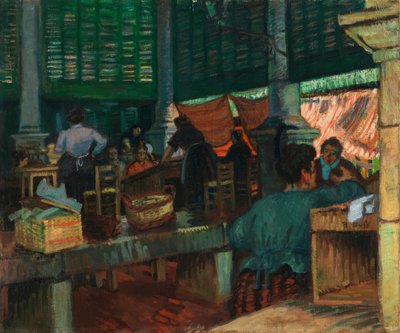 Der Fischmarkt, Marseille von Raoul Dufy